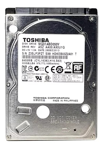 disco duro toshiba
