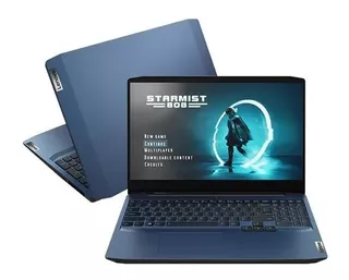 Alt: notebook gamer azul 
