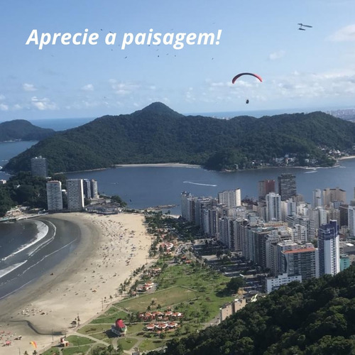 Voo Duplo Parapente Santos - Panorâmico Com Filmagem