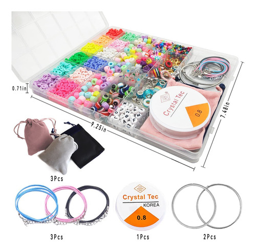 X Kit Para Hacer Pulseras De Juguete, Regalo Artesanal Con
