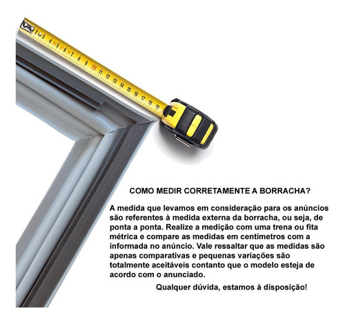 Borracha Inferior Para Bosch Continental Kdv44 116 X 68 Cm