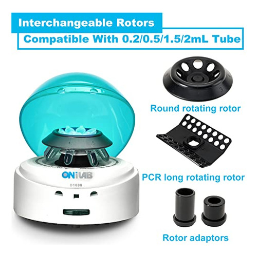 's Scientific Mini Centrifuge 7000rpm, 2680 X G Rcf, La...