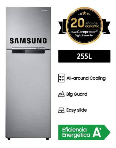 Refrigeradora Samsung Rt25farads8 255l
