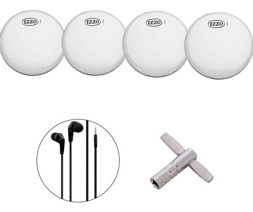 Kit 4 Peles Batedeira Leitosa 18 Polegadas Izzo Surdo