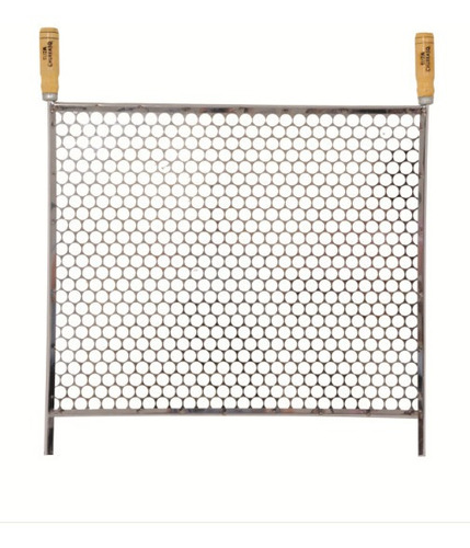 Grelha Alvenaria Inox Sob Medida Para Churrasqueira 55x40