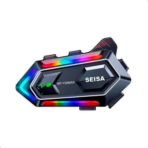 Intercomunicador Seisa Mt-y20 Max Bluetooth 5,3 Para Casco