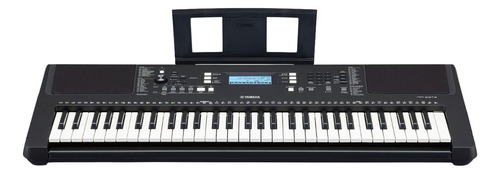 Teclado musical Yamaha PSR e373 61 teclas negro 220V