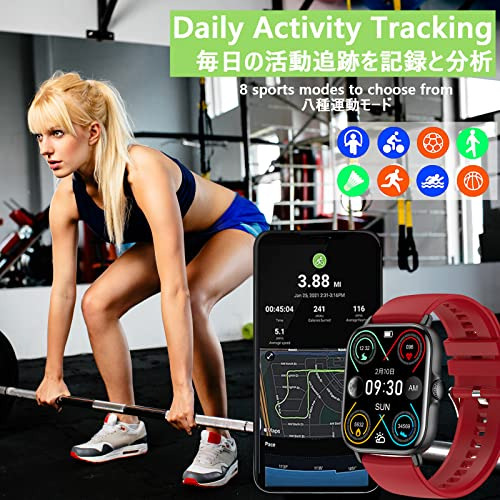 Reloj Inteligente Mujeres Hombres Rastreador De Activ...
