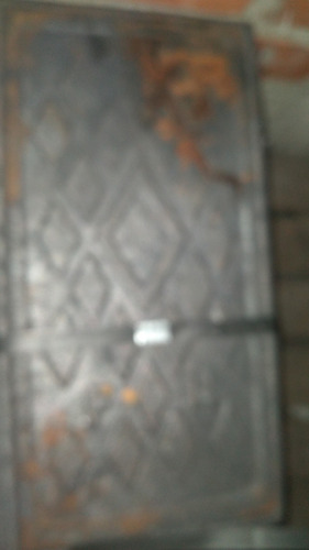 Tapa Desague 25x50 En Fierro Fundido