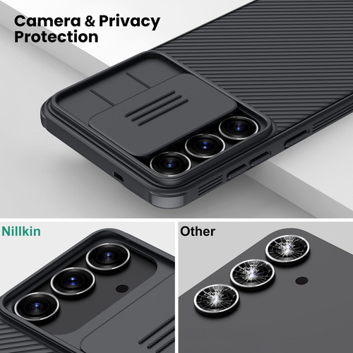 Case Funda Nillkin Para Samsung S25 + Mica Pantalla Y Cámara