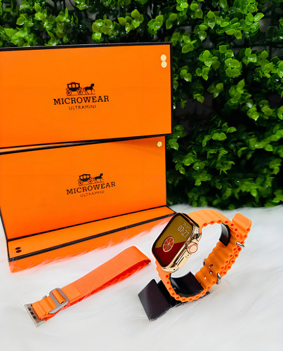 Relogio Smartwatch Inteligente W69 Ultra Mini Faz Ligações Pelo Celular Relogio Smart Smartwatch Relogio Inteligente Relogio Marca Passos Marca Batimentos Mede Pressão Relogio Para Correr Musica