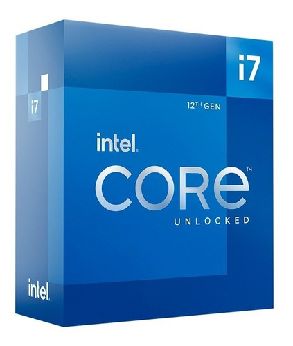 Procesador Intel Core I7-12700kf 3.6/5ghz 25mb Lga1700 10nm