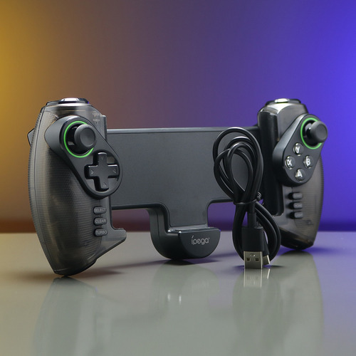 Controle Ipega Gamer Bluetooth Para Celular Android Ios Led