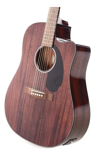Guitarra Electroacústica Fender Cd-60sce All Mahogany Dread