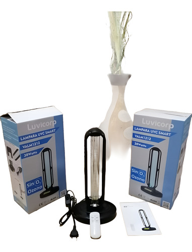 Verdadera Lampara Germicida 38w Luz Uv-c