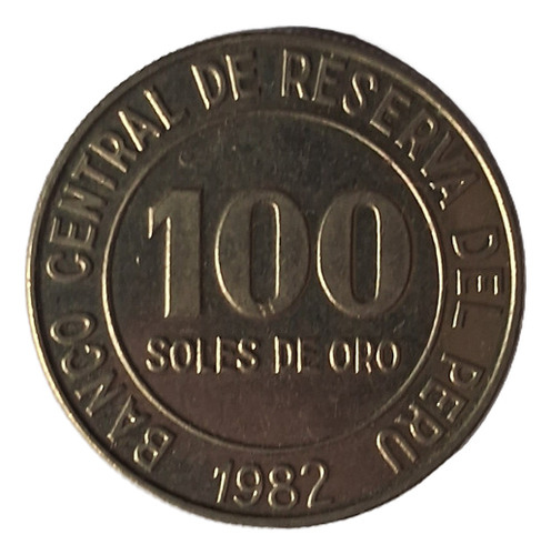 Moneda 100 Soles De Oro Años 1980-1982 (Usado)