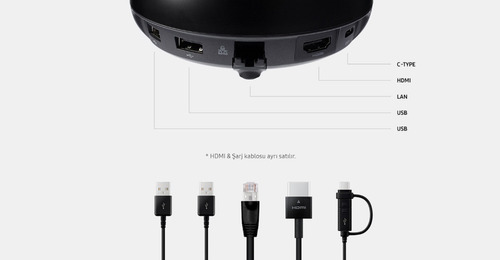 Cargador Samsung Dex Station Ee-mg950t Usb-c Con Cable