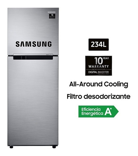 Refrigeradora Samsung Rt22farads8 234lt