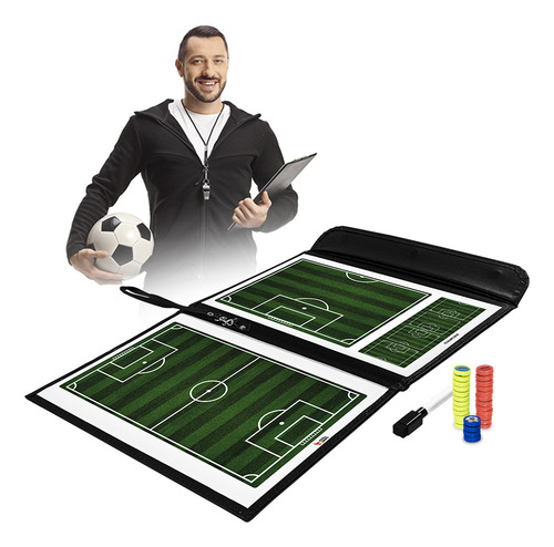 Prancheta Tática Para Treinamento De Futebol - Pista E Campo