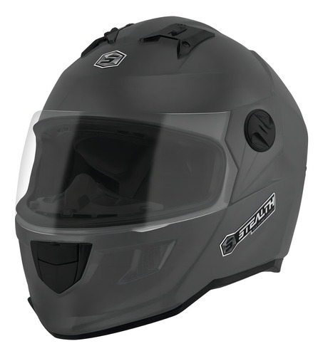 Capacete Pro Tork Stealth Solid Moto Fechado Motoqueiro Cor Preto Fosco Tamanho 60