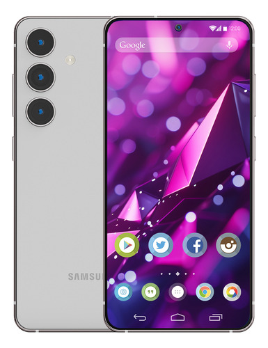 Samsung Galaxy S24 Fe 256gb 8gb 5g cinza - Bom (Recondicionado)