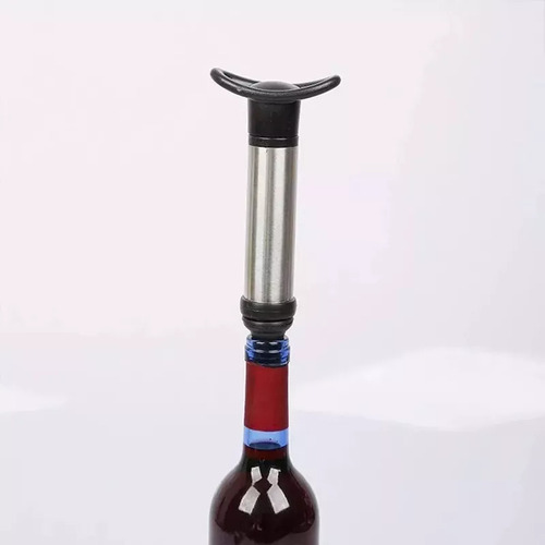 Qw Bomba À Vácuo Garrafa De Vinho Com 6 Rolhas Selador Tira