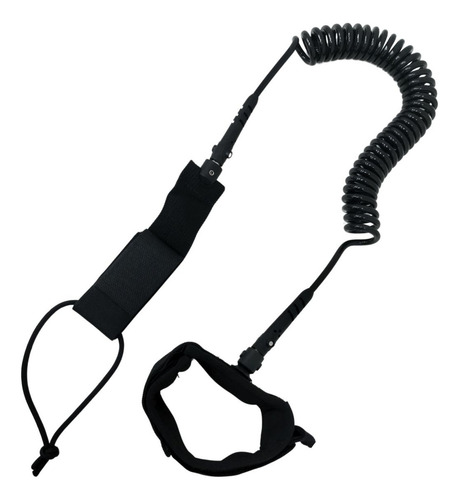 Leash Espiralado De Segurança Para Prancha Stand-up Canoas Caiaques Suporte Segurança Praias Pranchas Infláveis Pranchas De Surf Stand Up Leash Seavix Segurança No Mar Atividades Aquáticas