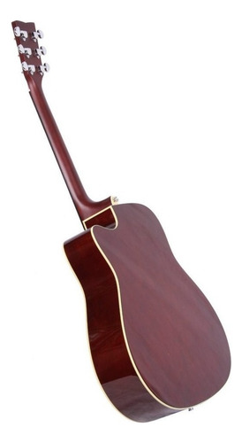 Guitarra Electroacústica Yamaha FX370C para diestros natural palo de rosa brillante
