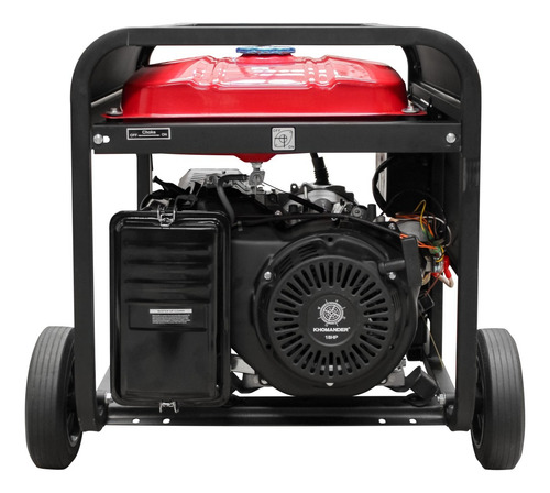 Generador Gasolinero 9000w 220v Rojo - Khomander