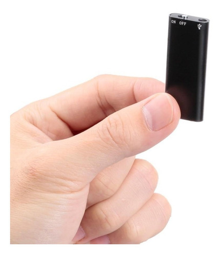 Mini Grabadora De Voz 8gb Espía Oculta Larga Duración Sk892