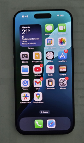 Apple Iphone 16 Pro (128 Gb) - Preto Titânio-preto (Usado)
