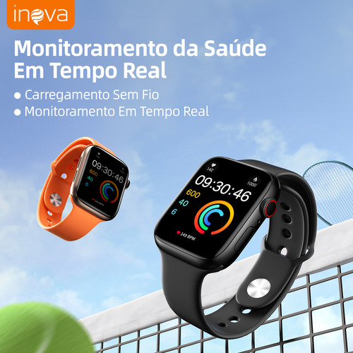 Relogio Smart Watch Fone Sem Fio 4 Em 1 Conjunto De Present