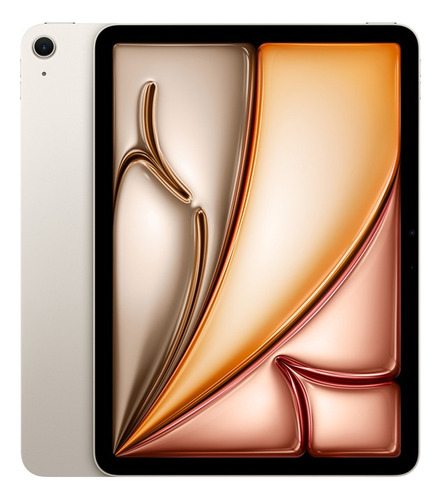 iPad Apple iPad Air 2024 11" 128GB branco e 8GB de memória RAM - Chip M2