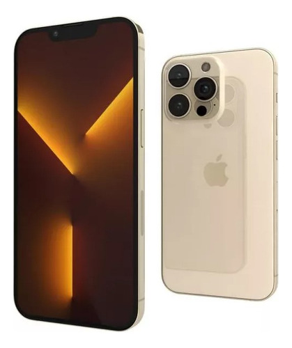 iPhone 13 Pro Max 256gb Original, U S A D O, Vitrine, Gold C (Recondicionado)