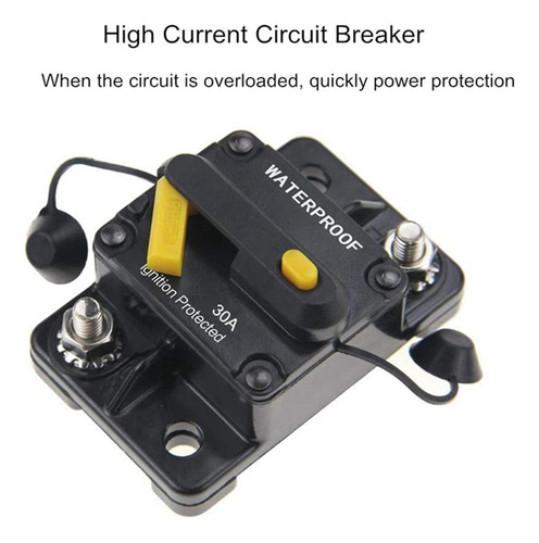 *para Disjuntor De 30-300 Amp Ip67 À Prova D\'água 12v-48v