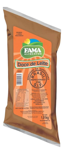 Doce De Leite Bisnaga Fama 1kg