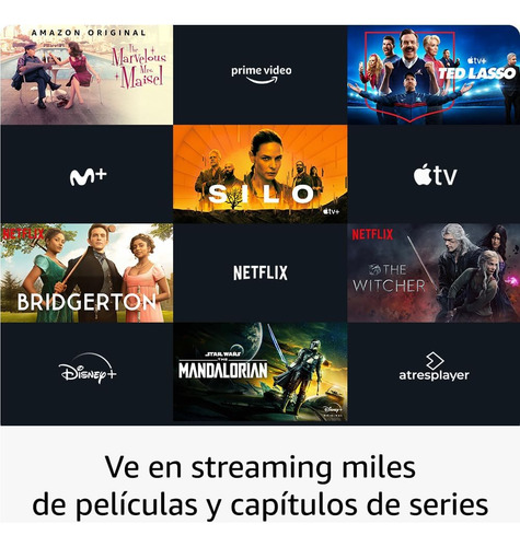 Amazon Fire Tv 4k Max 16gb Hdr Control De Voz Con Alexa