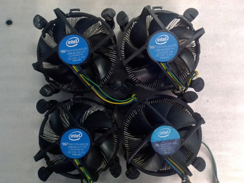 Cooler Fan Ventilador Disipador Intel - 1150/1151/1155/1156 (Usado)