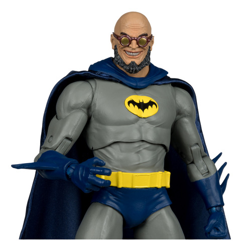 Figura De Hugo Strange Como Batman , Edición Platino Mcfarlane Toys Dc Multiverse, 22 Puntos Ultra Articulación, Tarjeta De Arte Coleccionable, 17.78 Cm.