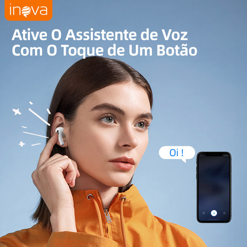 Relogio Smart Watch Fone Sem Fio 4 Em 1 Conjunto De Present