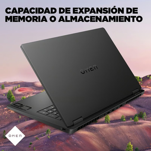 Laptop Omen Gaming Hp Reyzen 7 16gb 1tb Rtx 4050 6gb W11 Color Negro