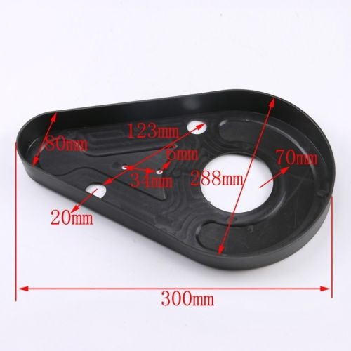 Cadena Cubierta De Guardia Para Atv Quad Go Kart Rueda Denta