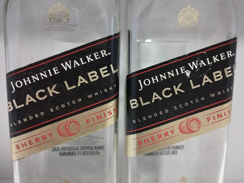 Botella Decorativa Johnnie Walker Black Label-sherry Finish (Usado)