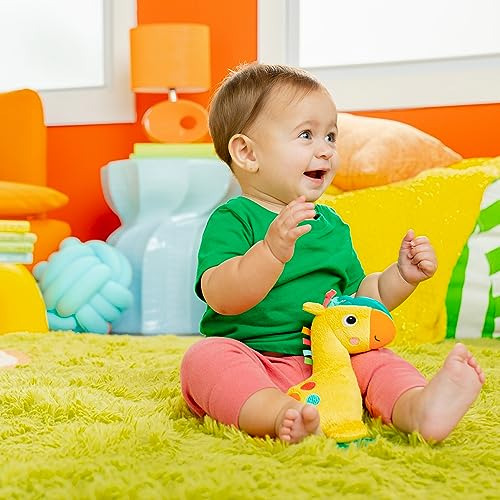 Safari Soother Rattle & Teether Toy For Stroller And On...