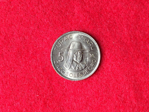 Monedas De Colección Soles De Oro Alusivas A Tupac Amaru (Usado)