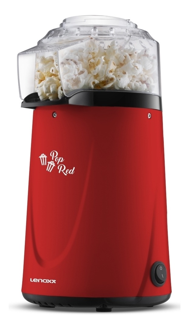Pipoqueira Lenoxx Pop Red - 127v Cor Vermelho 110V