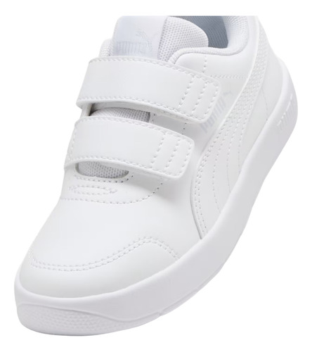 Zapatilla Puma Courtflex V3 V 397642 02 Blanco Para Ps