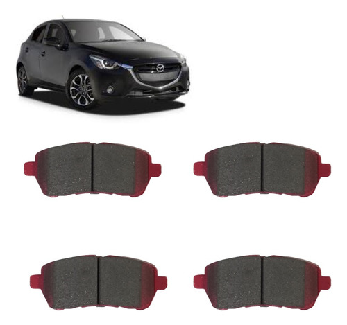 Pastillas De Freno Delantero Para Mazda 2