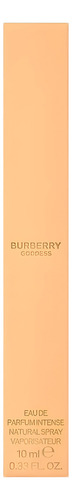 Burberry Goddess Edp Intense - Perfume Feminino Spray 10ml Volume Da Unidade 10 Ml