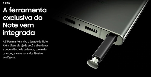 Samsung Galaxy S23 Ultra 256gb Câm.200mp 6.8'' - Excelente (Recondicionado)